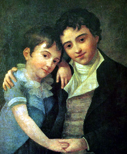 Франц-Ксавер разом з братом Карлом