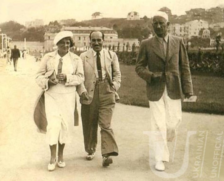 Марґіт Райх с Фернаном Леже. Париж, 1926
