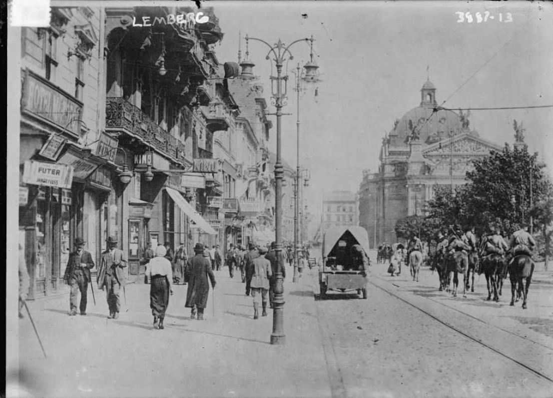 Проспект Свободи, Львів. 1914-1915 роки

