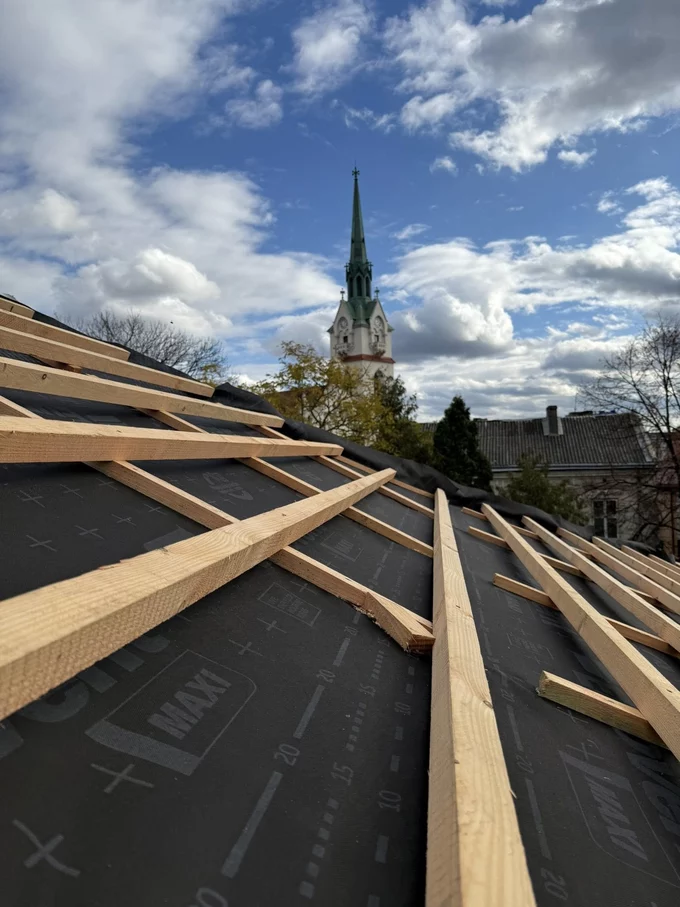 Реставрація вежи Будинку магістрату у Стрию: понад 6 млн гривень