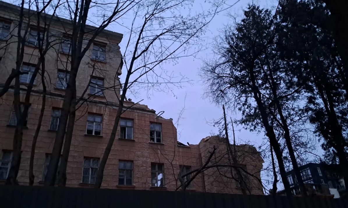 У Львові знесли історичний корпус Львівської політехніки