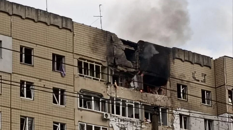 У Львові дрон влучив у багатоповерхівку на Сихові 24 березня