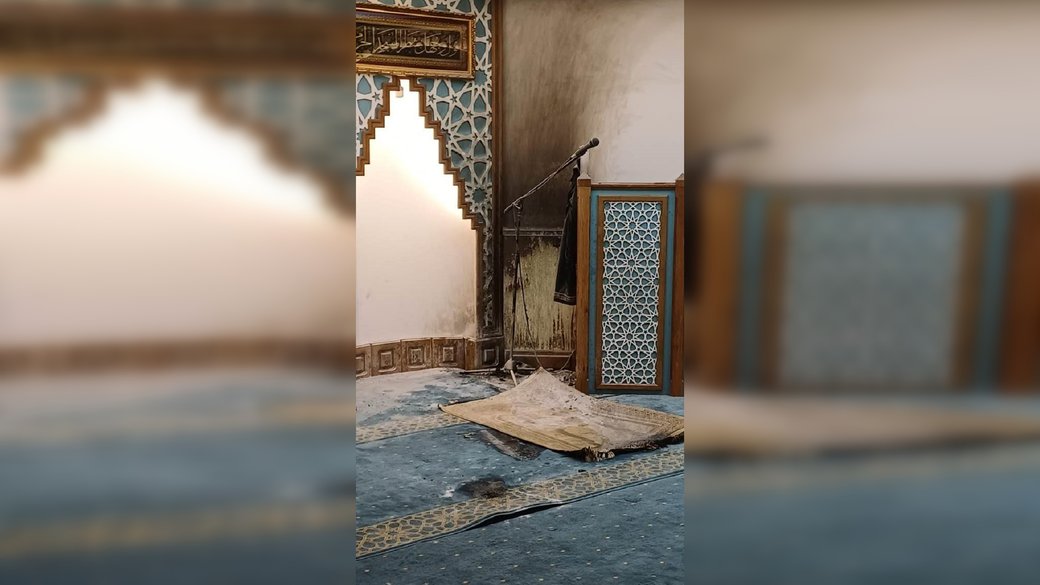 Невідомий кинув запалювальну суміш у львівську мечеть