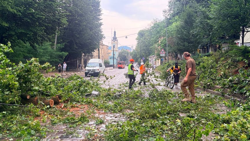 Блискавка вдарила дитину у Львові — 6-річна дівчинка у реанімації